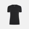 Kvinde JBS of Denmark T-Shirts | T-Shirt O-Hals|Bambus|Sort