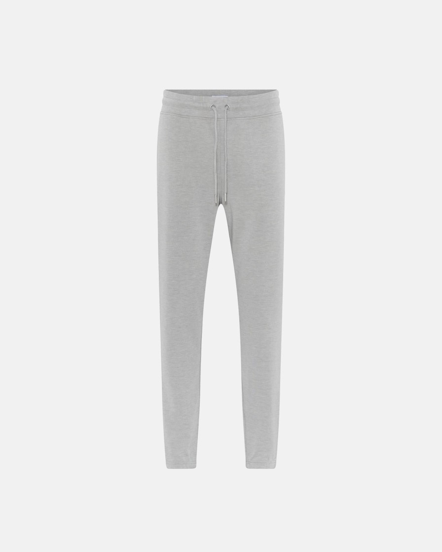 Mand JBS of Denmark Sweatpants | Sweatpants Med Badge|Bambus|Lys Gra