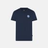 Mand JBS of Denmark T-Shirts | T-Shirt O-Hals|100% Okologisk Bomuld|Navy