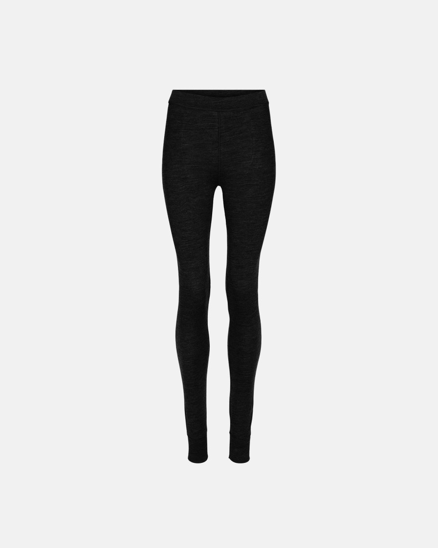 Kvinde JBS of Denmark Leggings | Leggings|Okologisk Uld|Sort