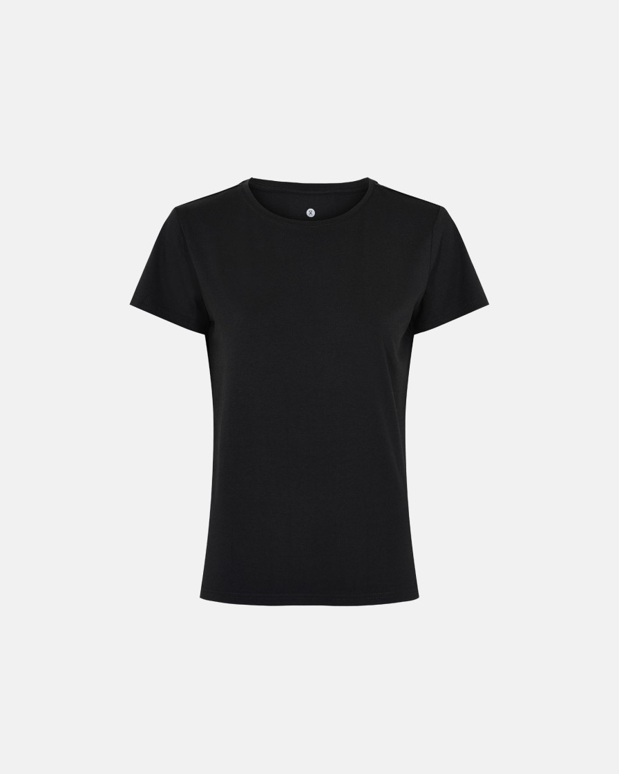 Kvinde JBS of Denmark T-Shirts | T-Shirt|Bambus|Sort