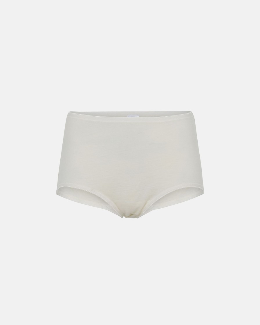 Kvinde JBS of Denmark Trusser | Maxi Brief|Okologisk Uld|Ivory