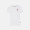 Mand JBS of Denmark T-Shirts | T-Shirt O-Hals|100% Okologisk Bomuld|Hvid