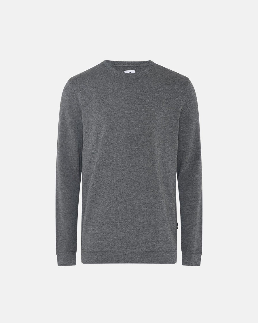 Mand JBS of Denmark Sweatshirts | Sweatshirt|Bambus|Mork Gra