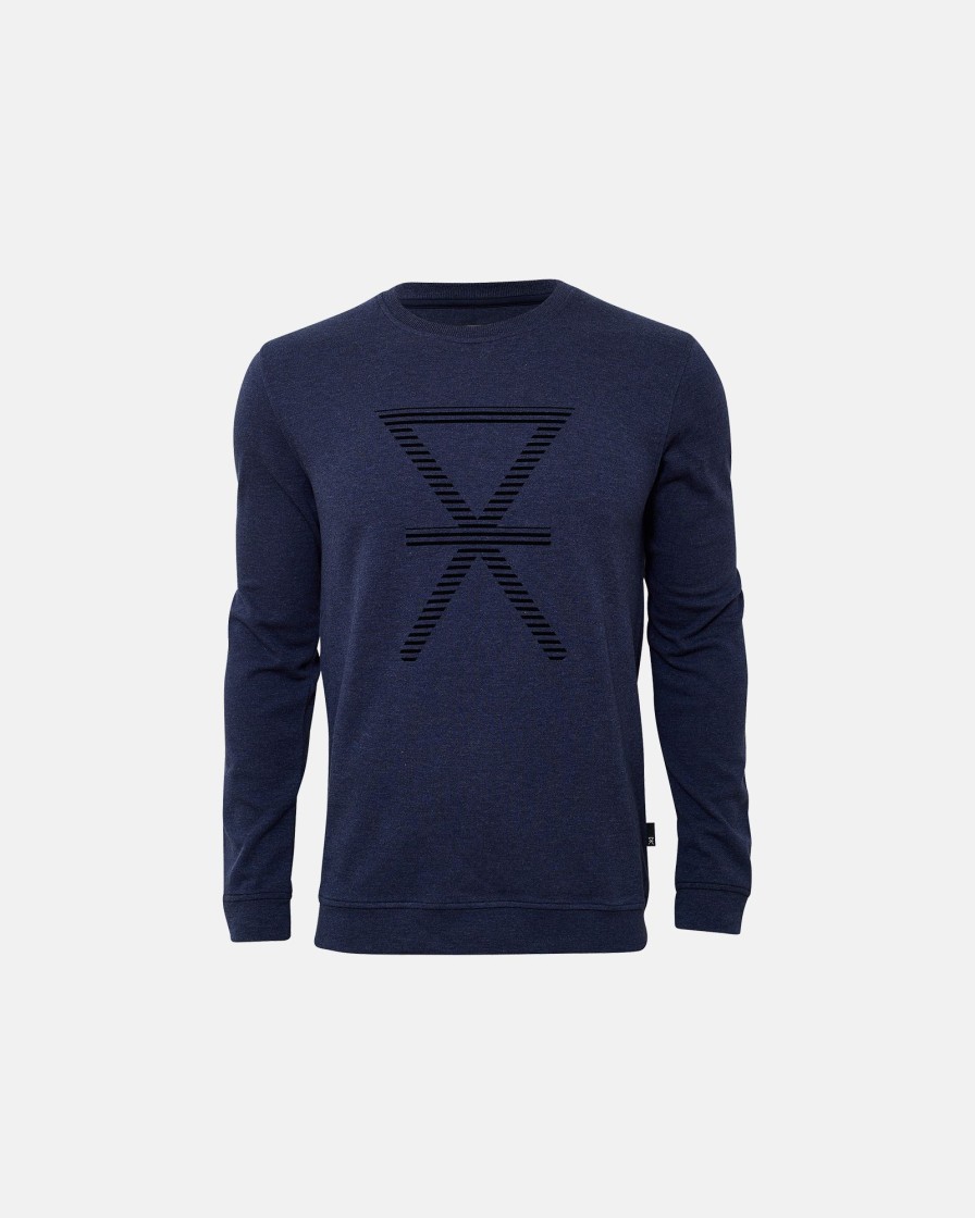 Mand JBS of Denmark Sweatshirts | Sweatshirt|Bambus|Navy