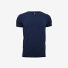 Mand JBS of Denmark T-Shirts | T-Shirt O-Hals|Bambus|Marine