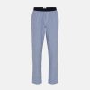 Mand JBS of Denmark Sweatpants | Seersucker Pyjamasbukser|Okologisk Bomuld|Multifarvet