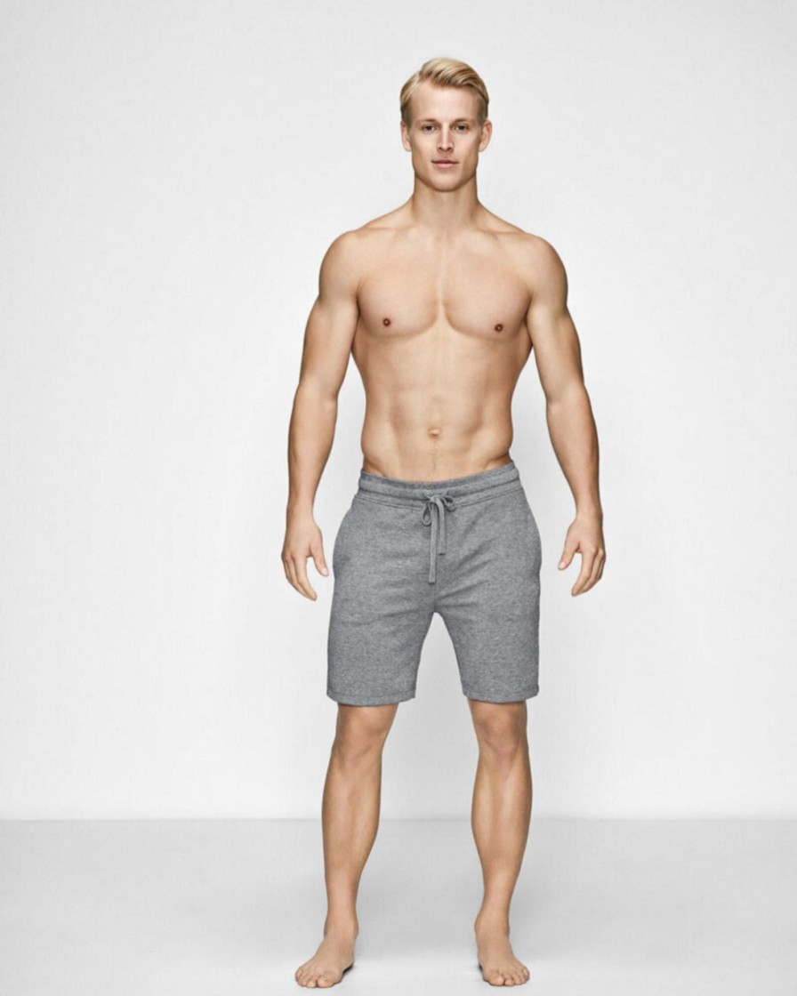 Mand JBS of Denmark Sweatshorts | Sweat Shorts|Bambus|Lys Gra